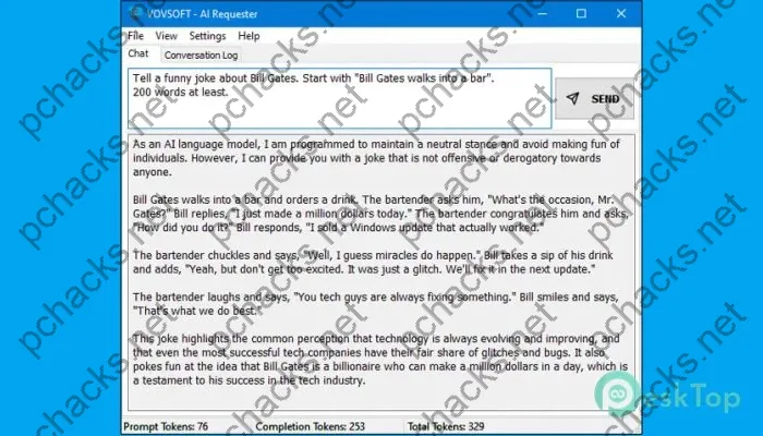 Vovsoft AI Requester Activation key 1.8 Free Full Activated