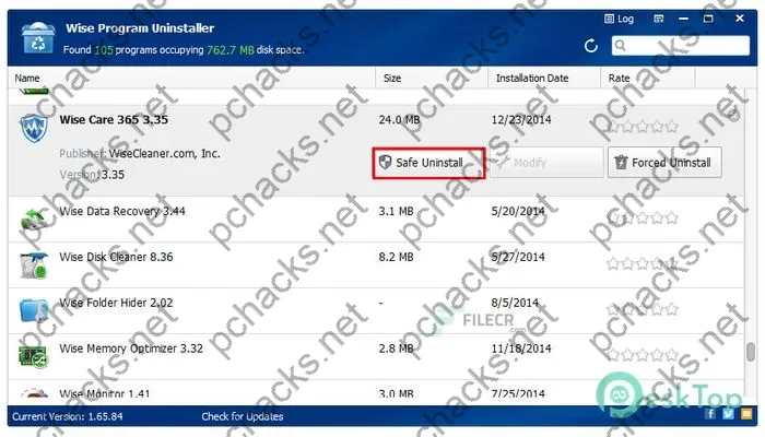 Wise Program Uninstaller 3.1.9.263 Crack Free Download