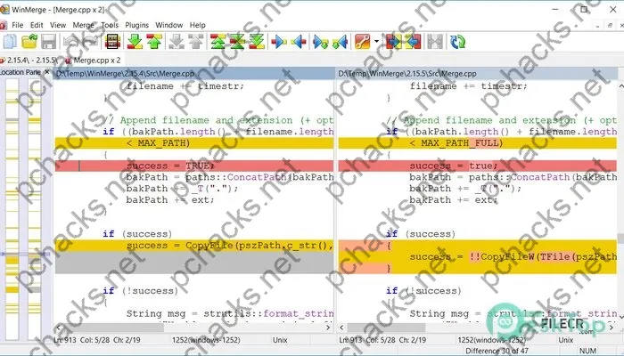 WinMerge Crack 2.16.38 Full Free