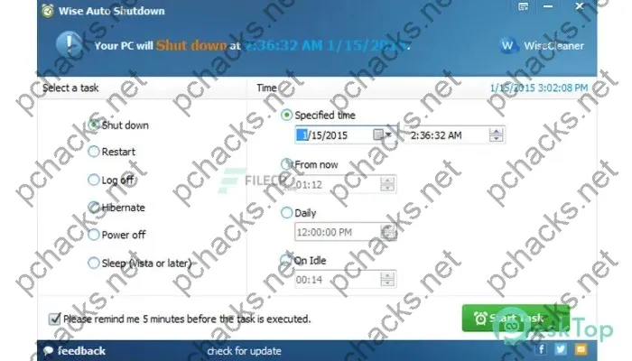 Wise Auto Shutdown Crack 2.0.6 Free Download